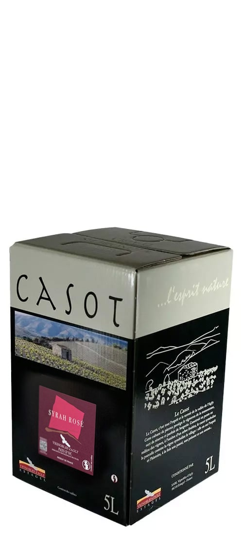 Bib Casot Syrah Rosé 5L