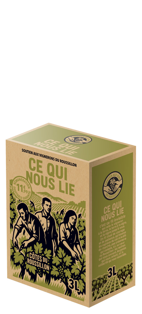 Bib Ce Qui Nous Lie Blanc 3L