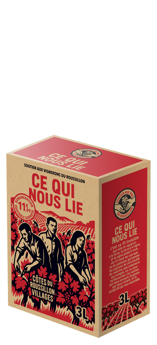 Bib Ce Qui Nous Lie Rouge 3L